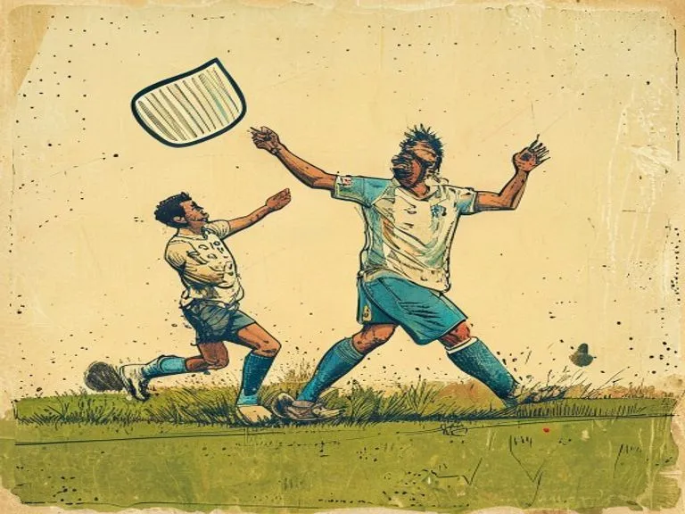 Croquis pericial del caso: El gol anulado a Higuaín