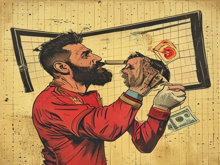 Croquis pericial del caso: La caricia de Szczęsny